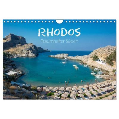 Rhodos - Traumhafter Süden (Wandkalender 2026 DIN A4 quer), CALVENDO Monatskalender