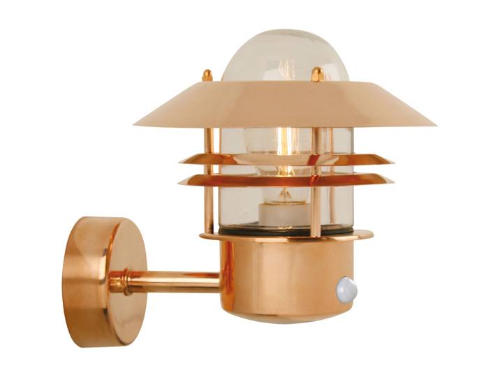 NORDLUX Wandlampe aussen Blokhus Kupfer Kupfer B 22 cm IP54