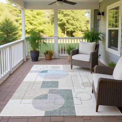 Addison Rugs Machine Washable Indoor/ Outdoor Modern Filly Chantille Rug