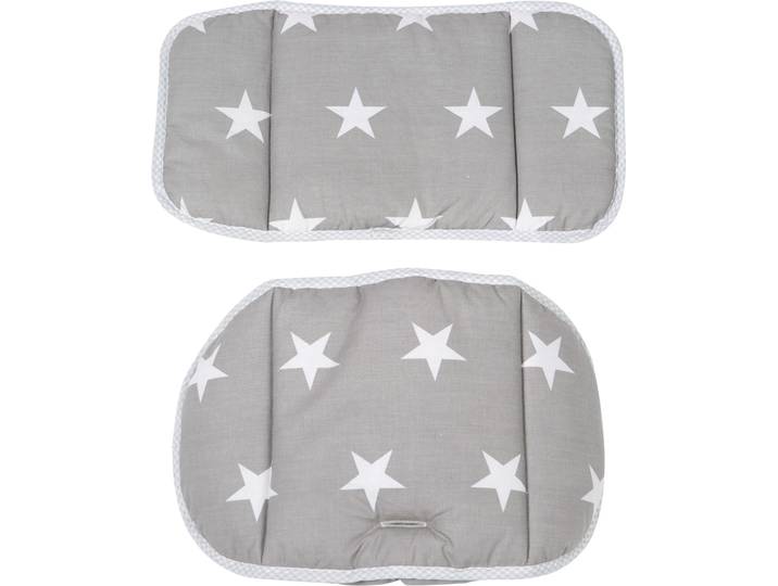 Sitzverkleinerer ROBA Little Stars , grau (grau, weiß), Kinder-Sitzauflagen, Sitzverkleinerer