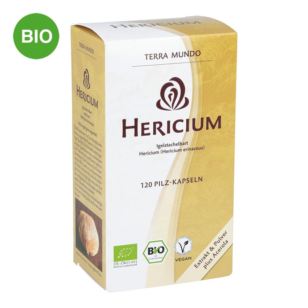 Terra Mundo GmbH Hericium Vitalpilz Bio Terra Mundo Kapseln 07591820