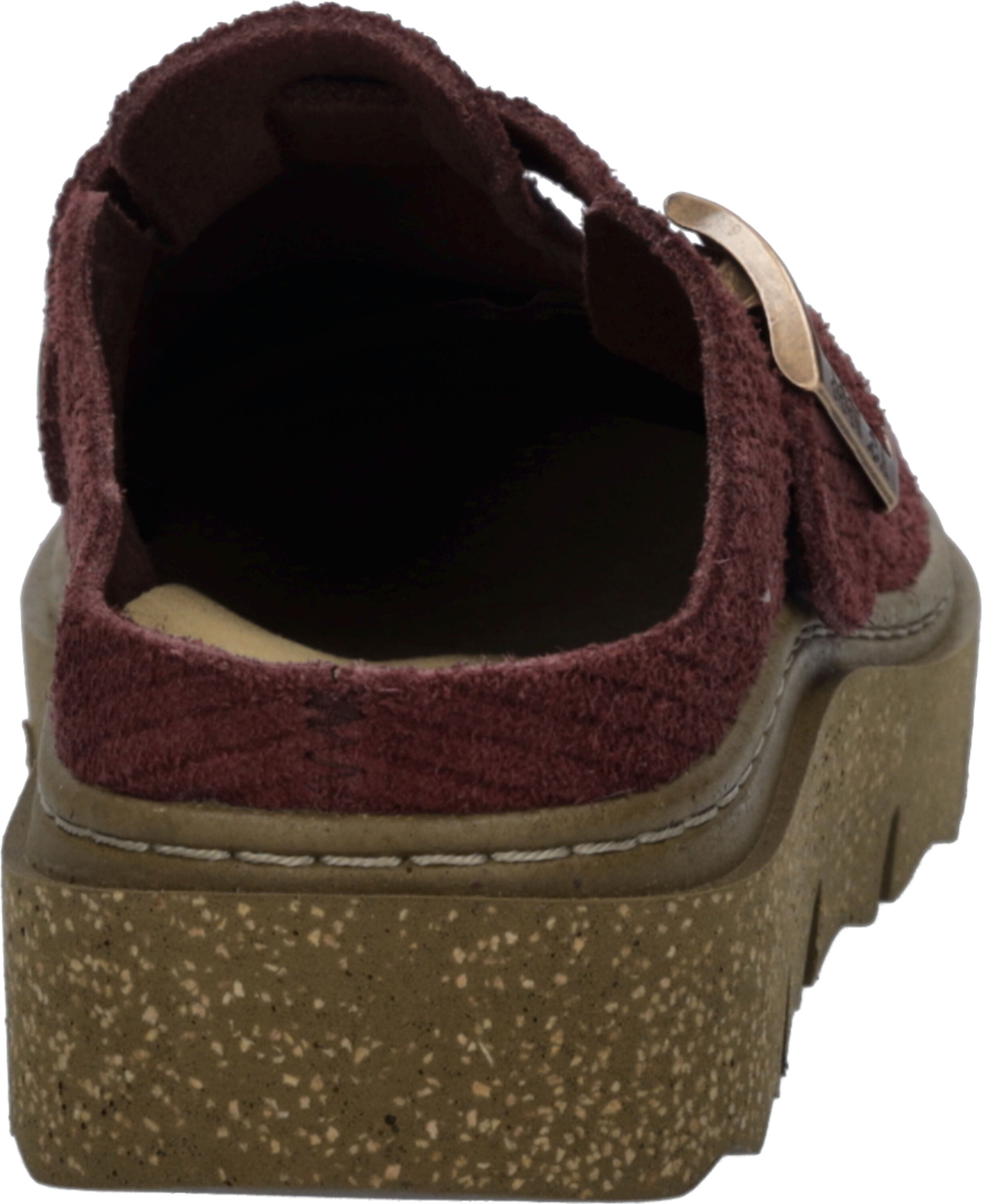 Hausschuh JOSEF SEIBEL "Carmaux 05, berry", Damen, Gr. 37, rot (berry), Obermaterial: 100% Rindsleder Leather cow., Schuhe Hausschuh
