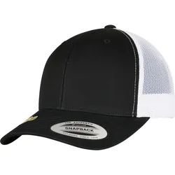 Flexfit YP Classic Recycled Retro Trucker Cap 2-Tone, black / white