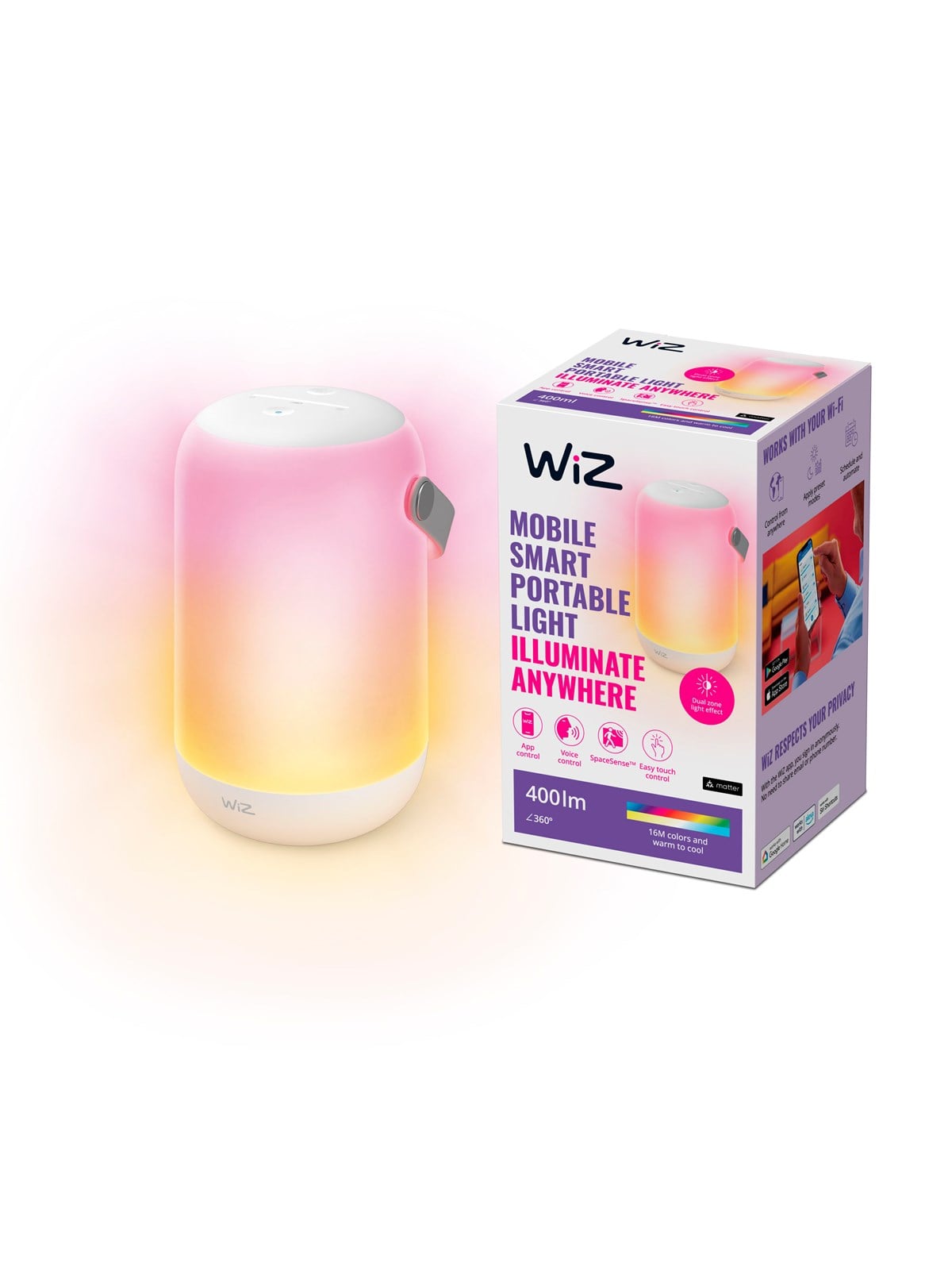 WiZ Mobil-Lampe