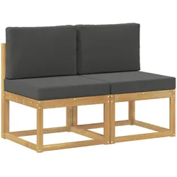 vidaXL, Gartenlounge, Samisilla (2x Mittelteil)