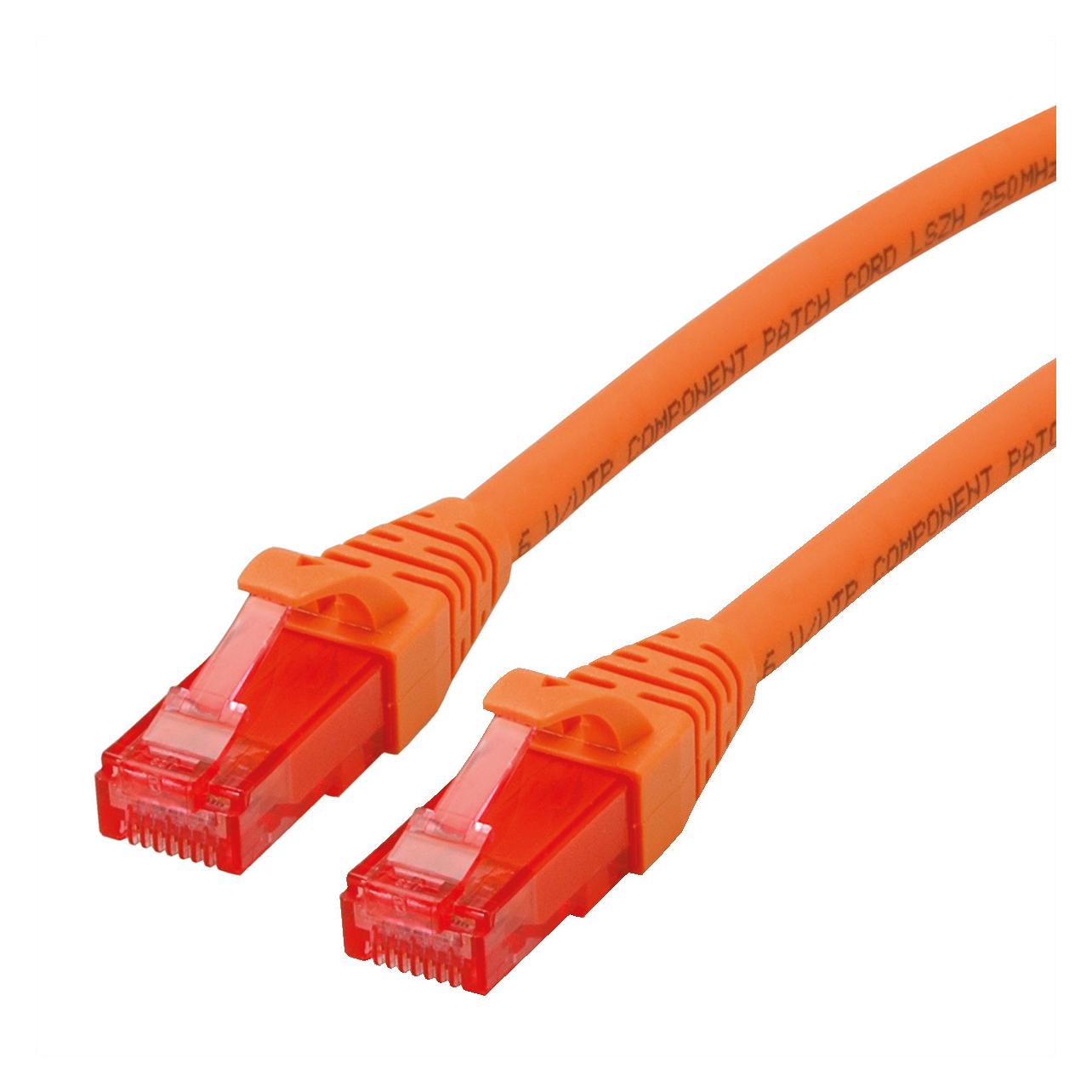 Secomp ROLINE Patch Cable UTP, RJ45-RJ45 Component Level, LSOH (U/UTP, UTP, CAT6, 1 m) (21.15.2571)