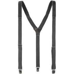 Lloyd Hosenträger Y Form Holländer 120cm 25mm Lederparts mit 3 Clips schwarz