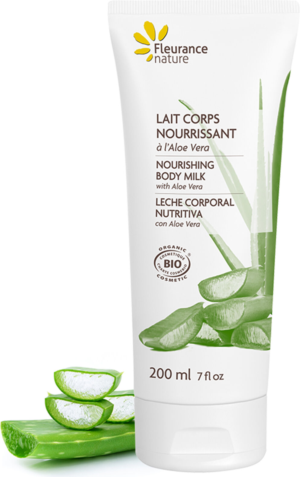 Fleurance Nature Leche Corporal Nutritiva con Aloe vera Bio 200 ml