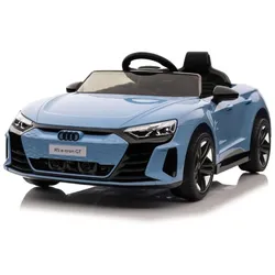 Moni Kinder Elektroauto Audi RS E-Tron GT 6888 Fernbedienung EVA-Räder, Mp3, USB blau