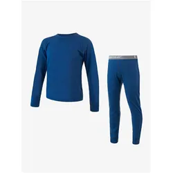 No Name, Jungen, Funktionsunterhose, Kinder Funktionswäsche Sensor Merino Air Set (104), Blau