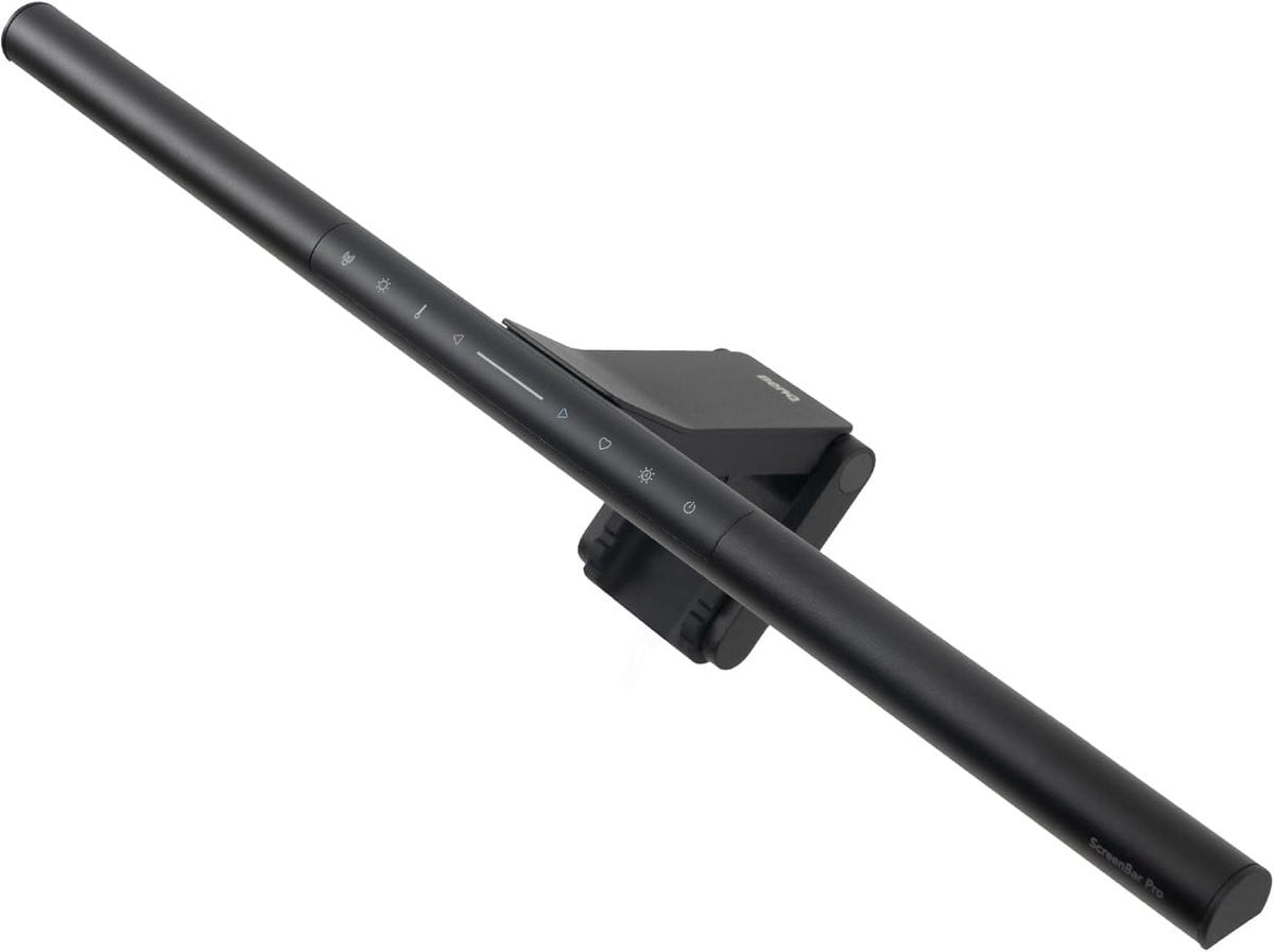 BenQ ScreenBar Pro Monitor Light Bar LED Klemlamp Zwart