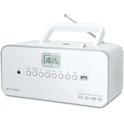 Muse M-28 RDW (FM, MW, Bluetooth), Radio, Weiss