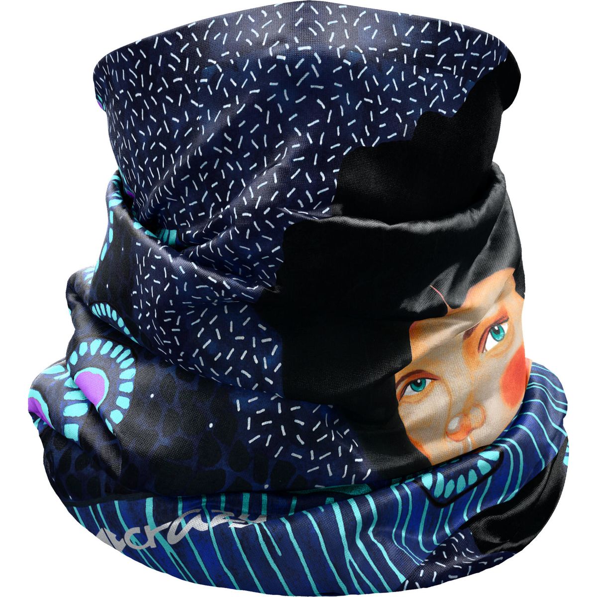 Crazy Neck Gaiter Light hulya frozen (X140) TU W22385001X-00 X140 TU