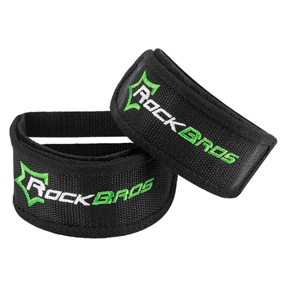 Rockbros GZT1001 bicycle pedal straps - black (1701423730)