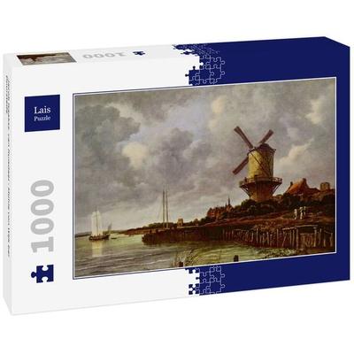 Lais Puzzle Jacob Isaaksz. van Ruisdael - Mühle von Wijk bei Duurstede 1000 Teile
