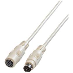 ROLINE Tastatur-Kabel-PS/2 ST/BU, 1,8 m 11.01.5618