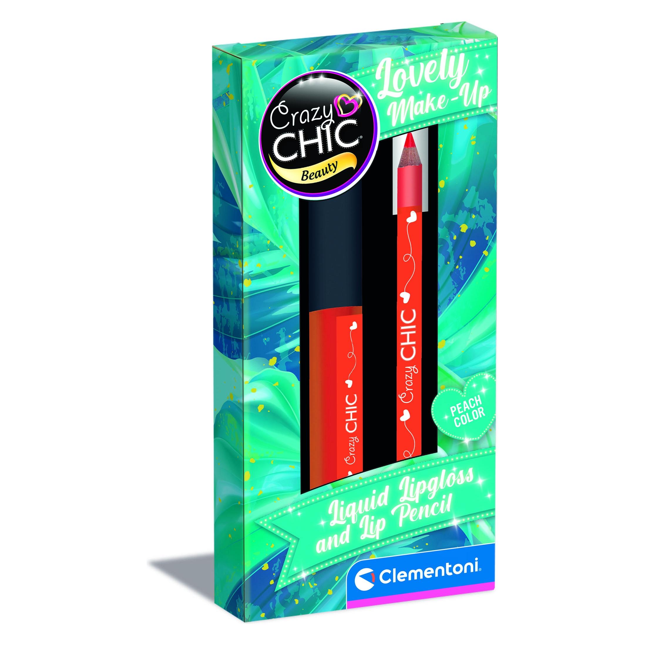 Clementoni Crazy Chic Lipgloss und Lipliner Orange (55656111)