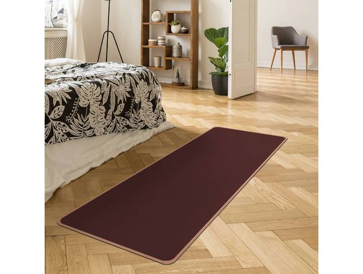 Tapis de yoga Suhar I 183 x 61cm Rouge/Rouge bourgogne