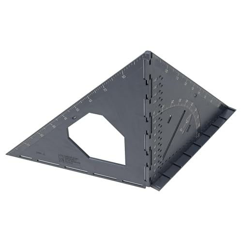 Wolfcraft 3D PRO VARIO meet- en markeerhoek in grijs