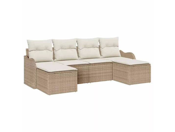 VidaXL - Sitzgruppe für den outdoor poly-rattan, One Size, Multicolor