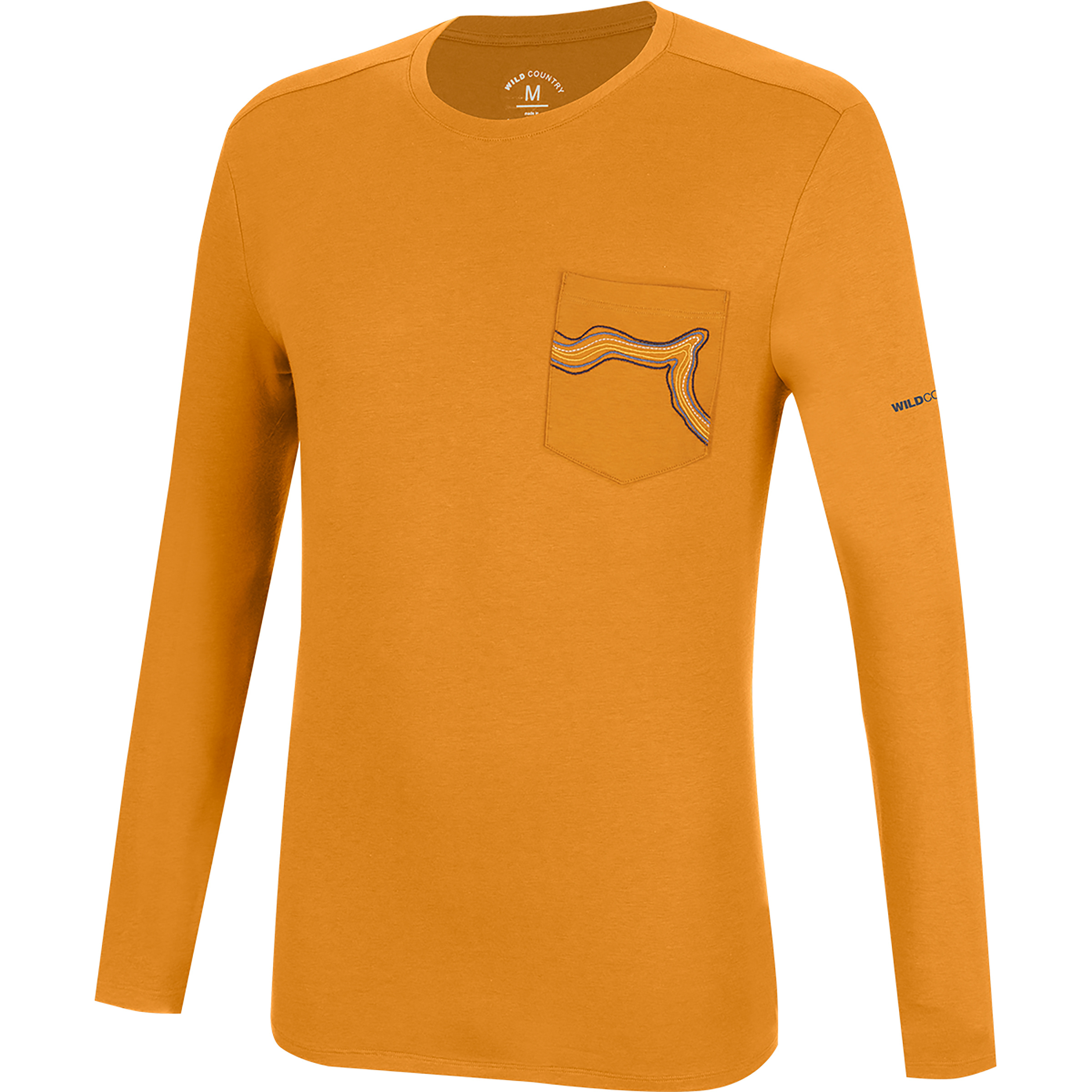 Wild Country Session 3 Herren Longsleeves gelb Größe XL Bouldern | Sportklettern | Lifestyle Hautfreundlich Lyocell (Tencel)