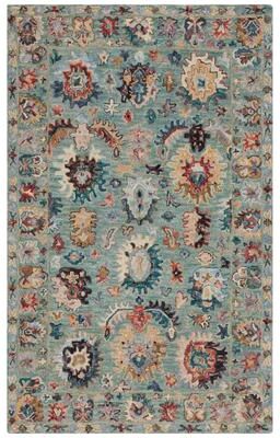 SAFAVIEH Handmade Blossom Mansura Floral Wool Rug