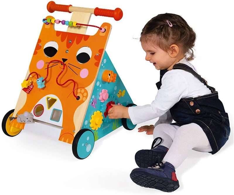 Chariot Multi-Activités Chat - Janod