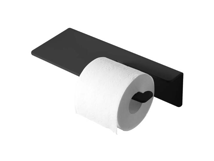 Radius Design - Puro Toilettenpapierhalter, schwarz