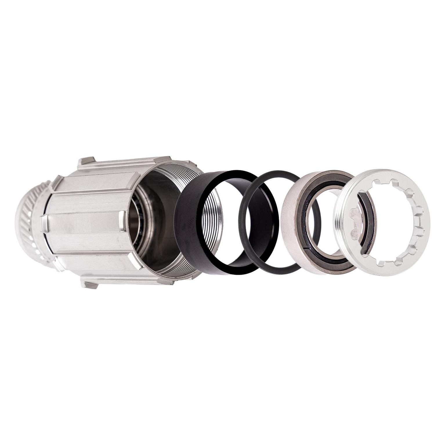 Chris King Freilaufkörper R45 Gen. 4, Shimano HG inkl. Edelstahl-Lager, Aluminium, silver (54841232)