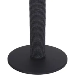 Aktiv Kat - Kratzbaum Bodenpodest rund Ø 50 cm - Schwarz