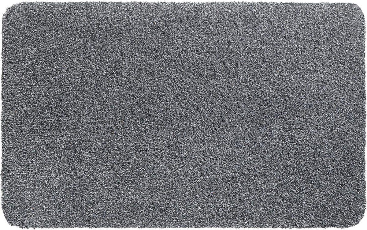 Wasbare Deurmat Aqua Stop Grey 50 x 80 cm