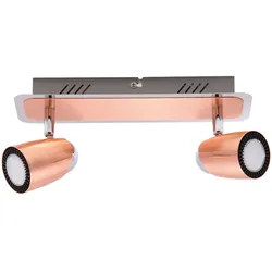 LED Deckenleuchte Wandlampe Kupfer 2L IP20 02841