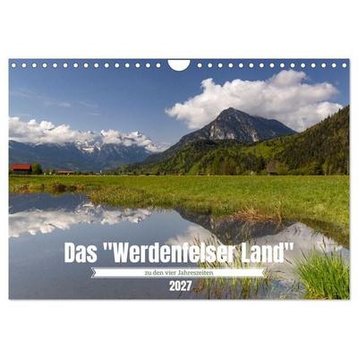 Werdenfelser Land (Wandkalender 2027 DIN A4 quer), CALVENDO Monatskalender
