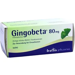 Gingobeta 80 mg Filmtabletten 60 ST
