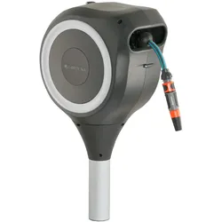 GARDENA Garten Schlauchbox RollUp S 15m grau/weiß