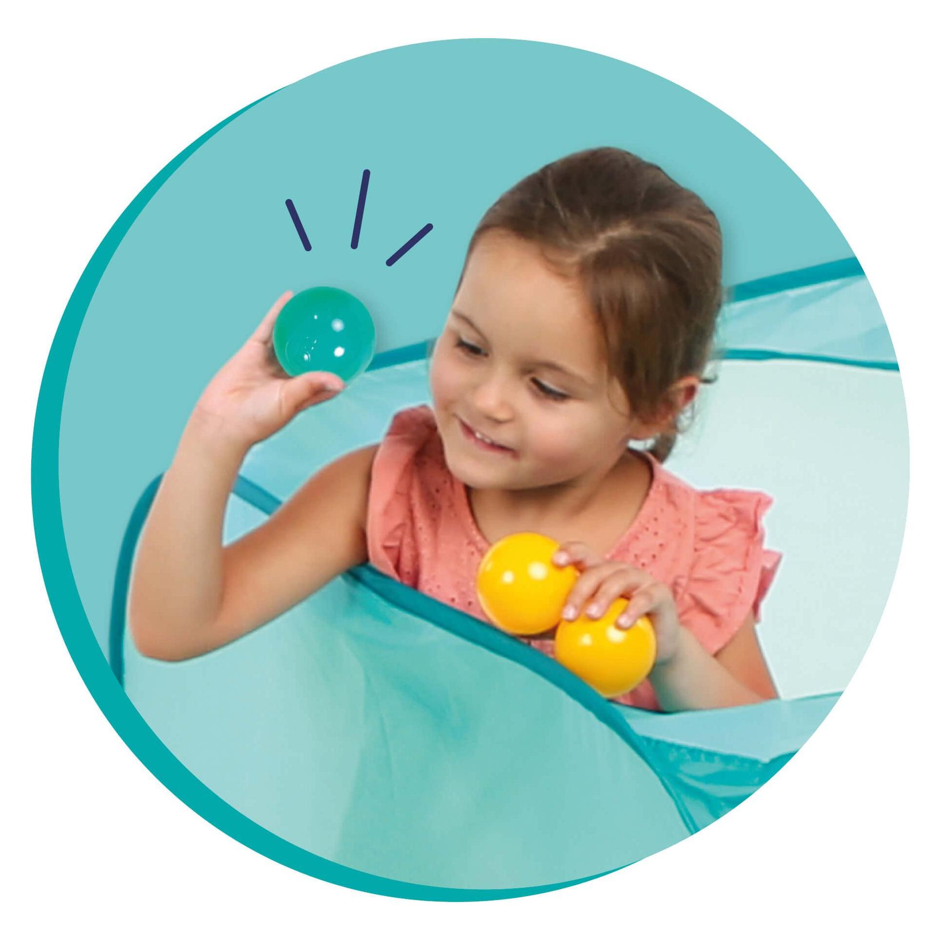 LUDI Play area with tunnel and balls - (LU90110) (3550833901106)