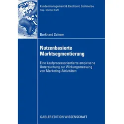 Nutzenbasierte Marktsegmentierung, Fachbücher von Burkhard Scheer