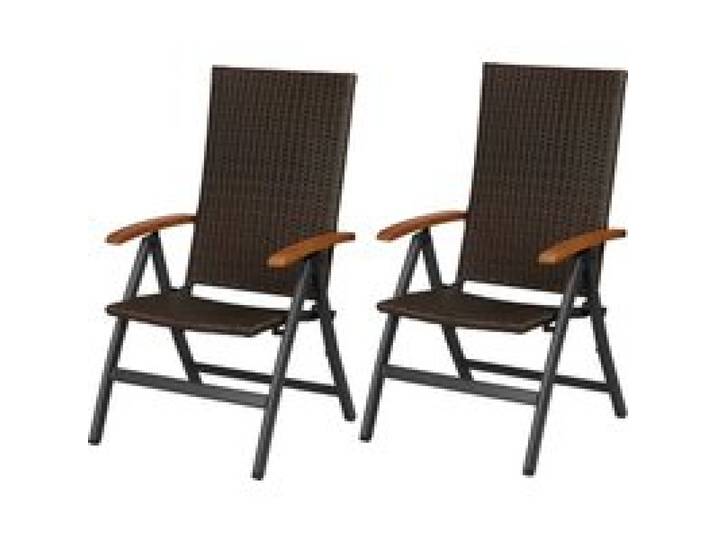 LIVARNO® Lot de 2 fauteuils pliants Valencia