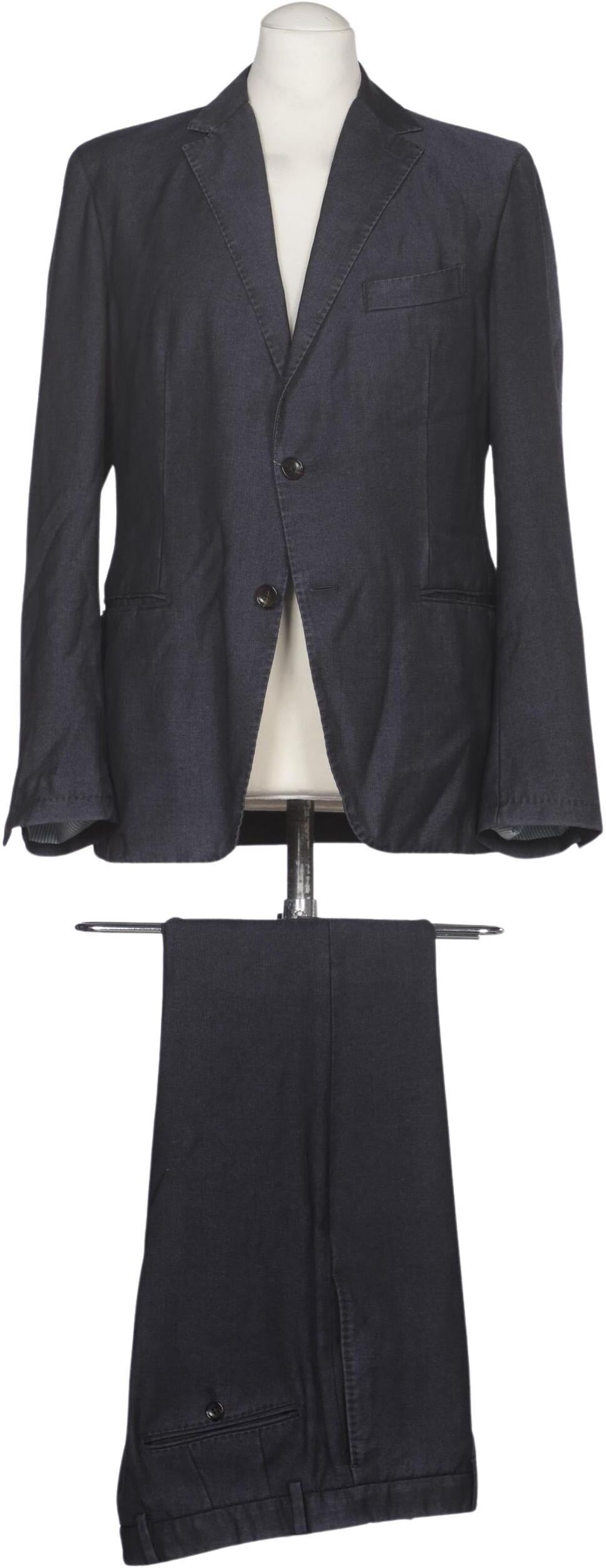 windsor. Herren Anzug, Marineblau, Gr. EU 50, Schurwolle - Second Hand