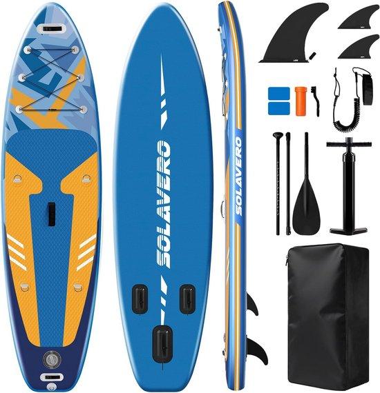Aufblasbares Stand-Up Paddleboard für Erwachsene - Komplettset mit Zubehör