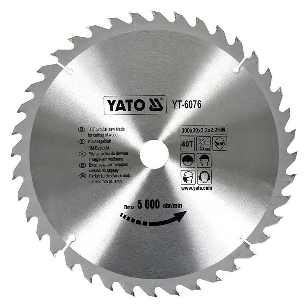Yato TCT BLADE FOR WOOD 300X40TX30 MM (YT-6076)