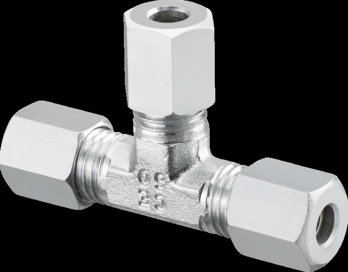 Oventrop Ofix-Oil T-Verschraubung 2083554 12x12x12mm, Stahl, verzinkt