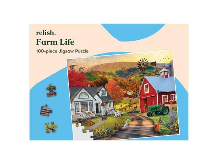 Relish 100-delige puzzel boerderijleven voor volwassenen Alzheimer/Dementie