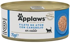 Applaws Gato Lata De Atum E Caranguejo 12 uds x 70g