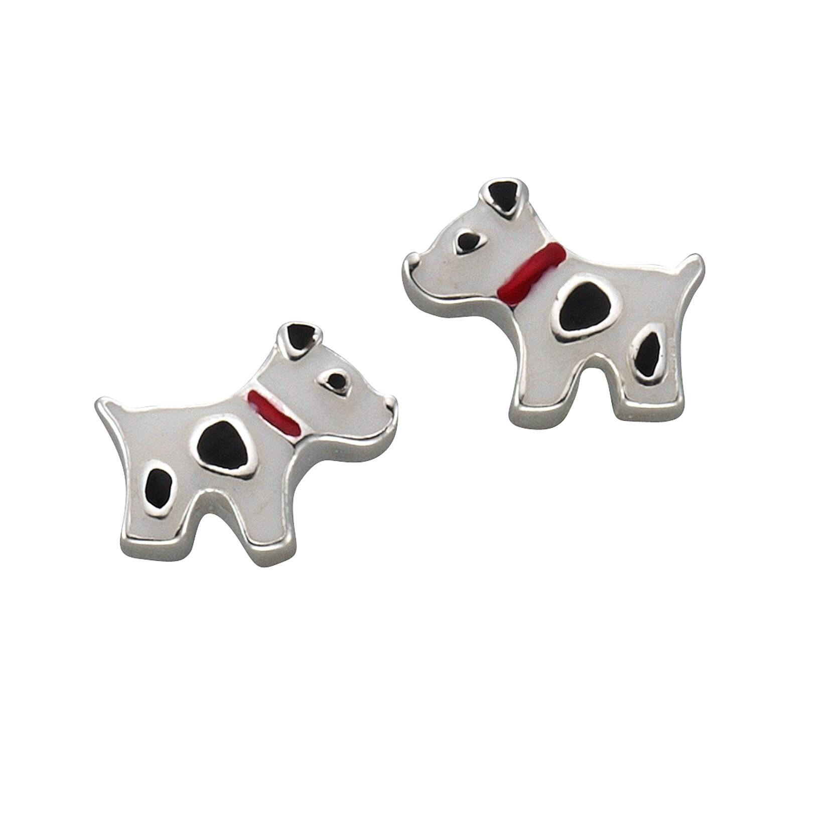 Zeeme for Kids Ohrringe Silber 925 Motiv Hund