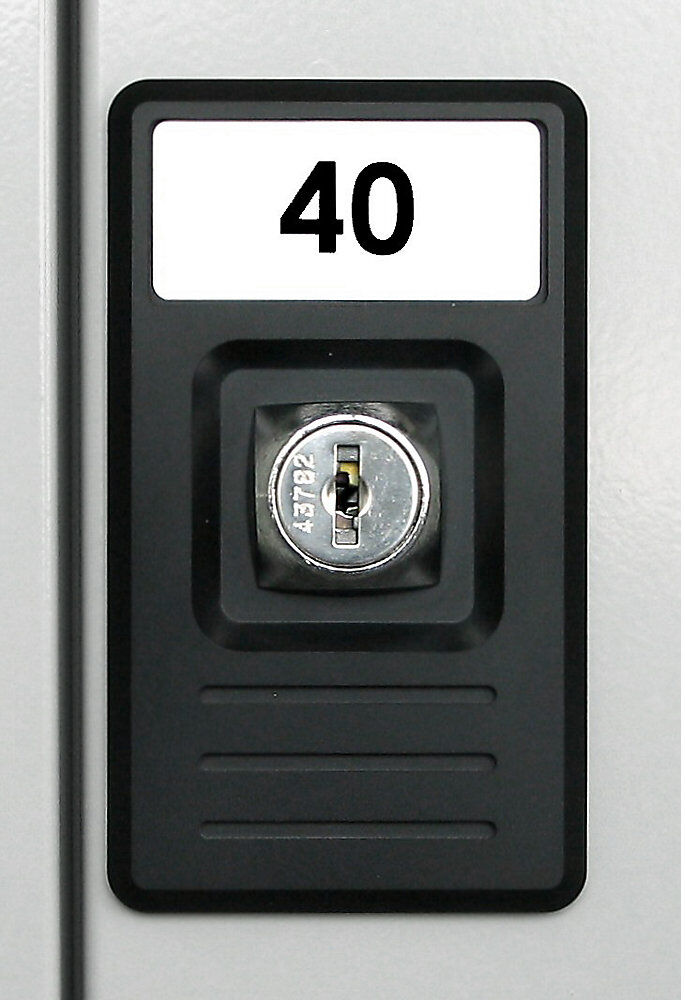 Foliennummerierung, integrierbar in Türschutzschild, VE 48 Stk Wolf