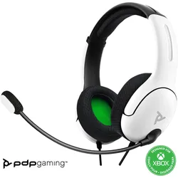 PDP LVL40 (Kabelgebunden), Gaming Headset, Weiss