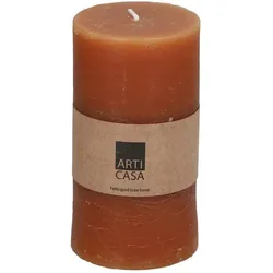 Arti Casa, Kerzen, Rustikale Kerze Ø7xh16cm Honig (1x)