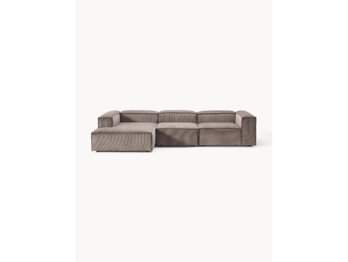 Modulares Ecksofa Lennon (4-Sitzer) aus Cord