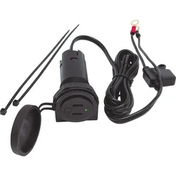 KRAD USB18 - Motorrad - USB-C Steckdose, 3,6 A, LED, abschaltbar